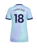 Arsenal Takehiro Tomiyasu #18 Alternativní Dres pro Dámské 2024-25 Krátký Rukáv